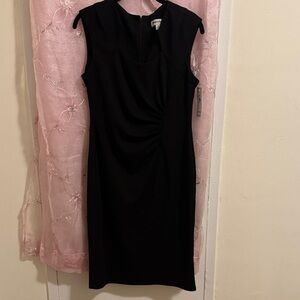 Shelby & Palmer Black Midi Dress Size 8